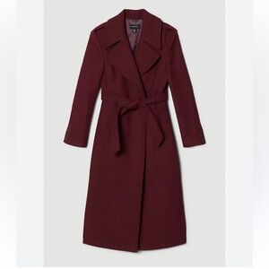 Maroon Karen Millen jacket